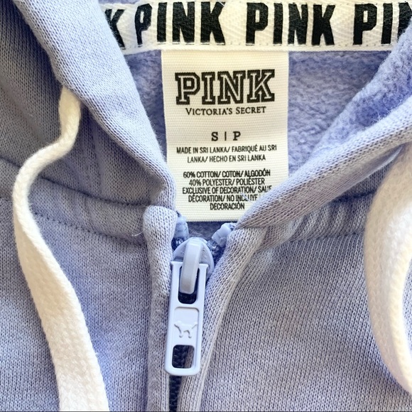 🌸New🌸 Pink Victoria’s Secret Hooded Sweatshirt Top Sz Small NWT - Picture 3 of 13